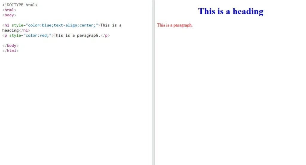 Inline CSS