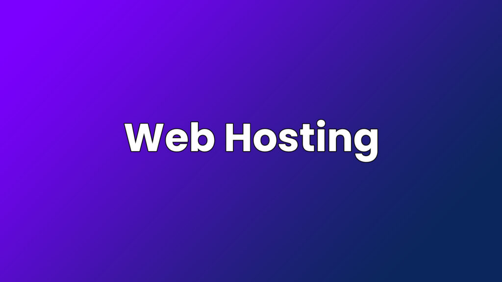 web hosting