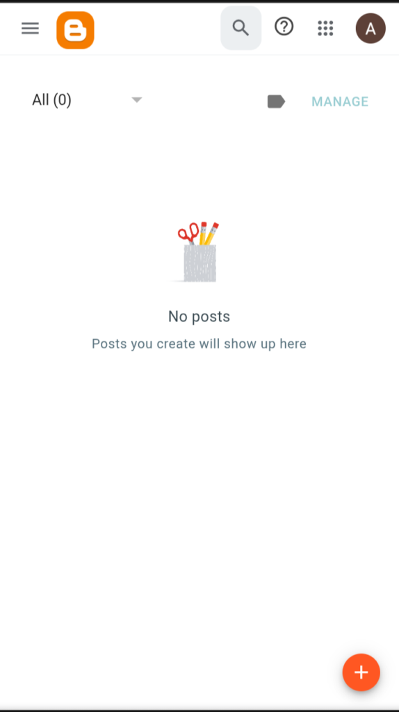 blog home